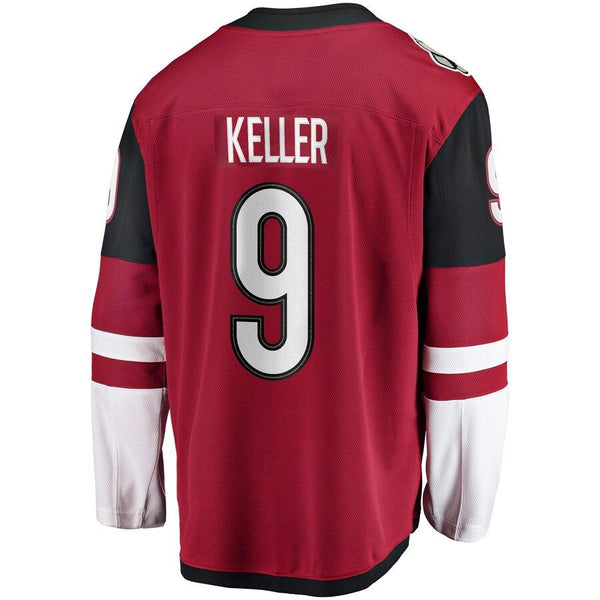 Clayton Keller Arizona Coyotes Breakaway Player Jersey – Garnet 2019