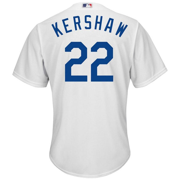Clayton Kershaw Los Angeles Dodgers Majestic Cool Base Player Jersey - White 2019