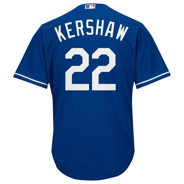 Clayton Kershaw Los Angeles Dodgers Majestic Official Cool Base Player Jersey - Royal 2019