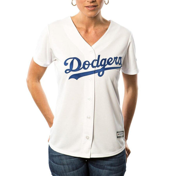 Clayton Kershaw Los Angeles Dodgers Majestic Women's Cool Base Player Jersey - White 2019