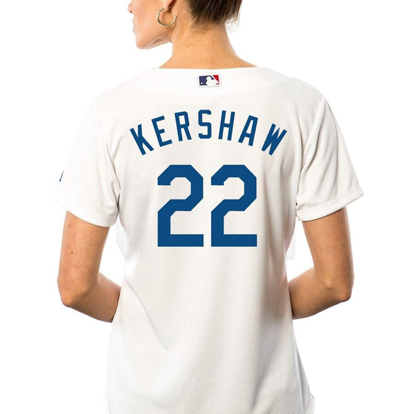 Clayton Kershaw Los Angeles Dodgers Majestic Women's Cool Base Player Jersey - White 2019