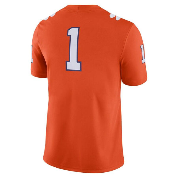 Clemson Tigers College Football Playoff Game Jersey – Orange 2019
