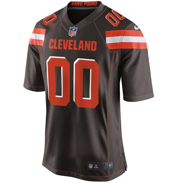 Cleveland Browns Custom Game Jersey - Brown 2019