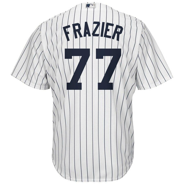 Clint Frazier New York Yankees Majestic Home Cool Base Replica Player Jersey - White 2019