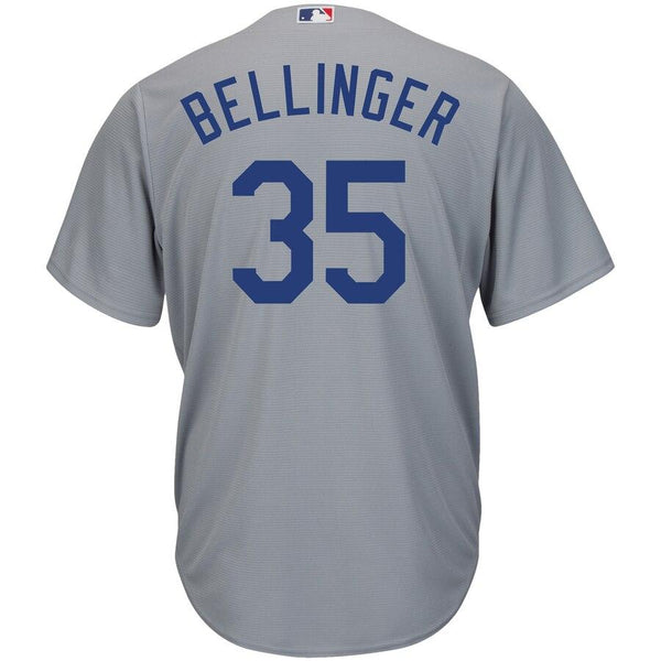 Cody Bellinger Los Angeles Dodgers Majestic Cool Base Player Replica Jersey – Gray 2019