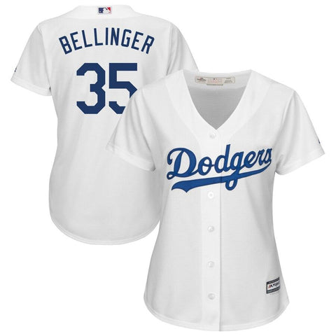 Cody Bellinger Los Angeles Dodgers Majestic Women's Cool Base Player Jersey - White 2019