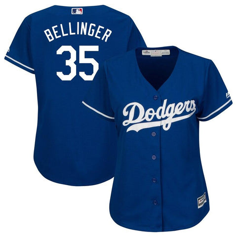 Cody Bellinger Los Angeles Dodgers Majestic Women's Cool Base Replica Player Jersey – Royal 2019