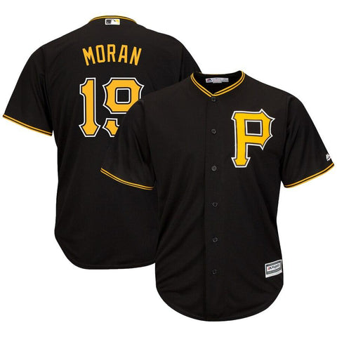 Colin Moran Pittsburgh Pirates Majestic Alternate Cool Base Player Jersey – Black 2019