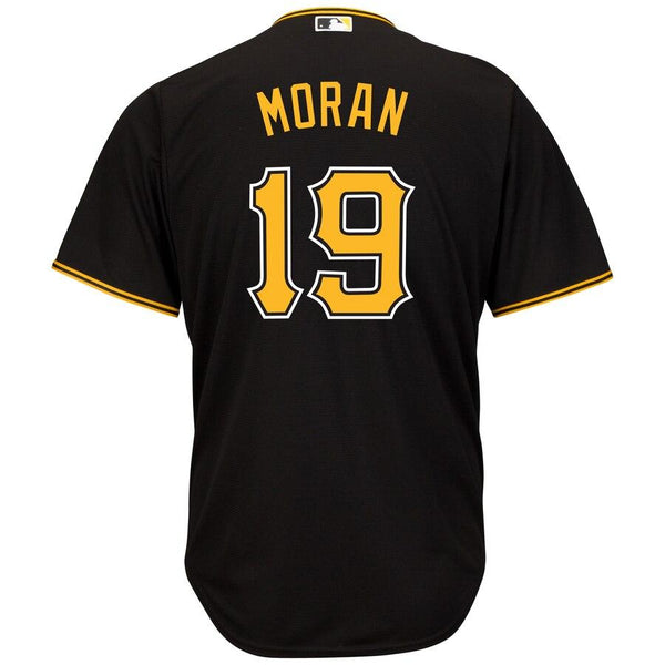 Colin Moran Pittsburgh Pirates Majestic Alternate Cool Base Player Jersey – Black 2019