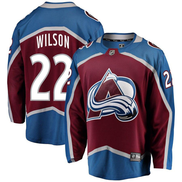 Colin Wilson Colorado Avalanche Breakaway Player Jersey – Burgundy 2019