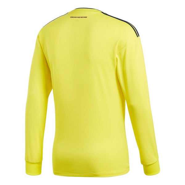 Colombia National Team Home Replica Blank Long Sleeve Jersey - Yellow 2019