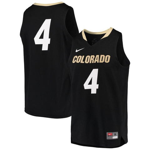 Colorado Buffaloes College Replica Basketball Jersey – Black 2019
