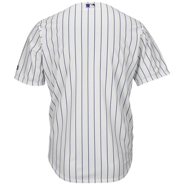 Colorado Rockies Majestic Home Official Cool Base Team Jersey - White 2019