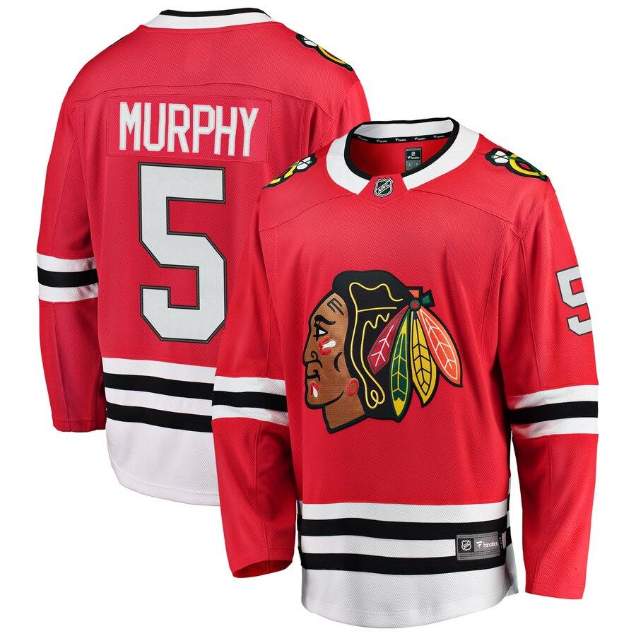 Connor Murphy Chicago Blackhawks Breakaway Player Jersey – Red 2019