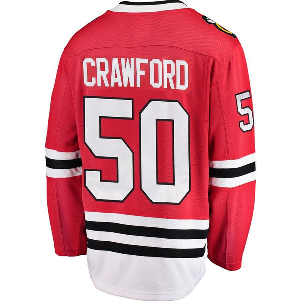 Corey Crawford Chicago Blackhawks Breakaway Player Jersey - Red 2019