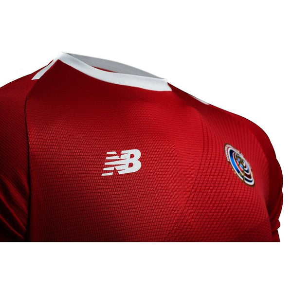 Costa Rica National Team New Balance Home Replica Jersey – Red 2019