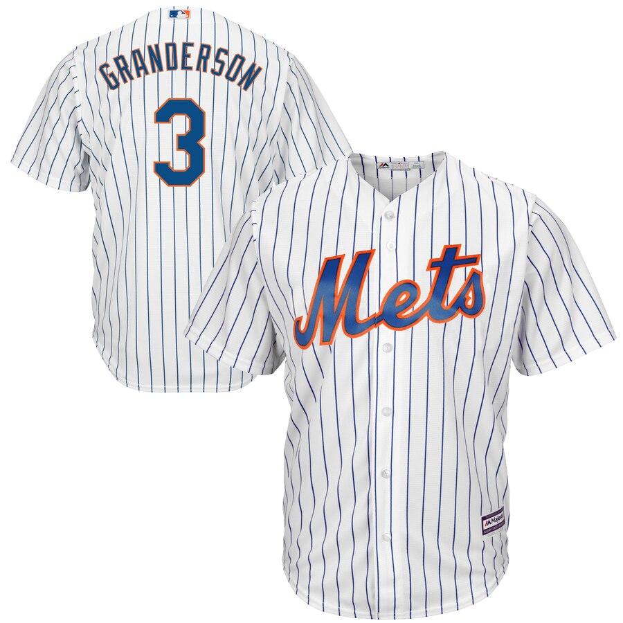 Curtis Granderson New York Mets Majestic Official Cool Base Player Jersey - White 2019