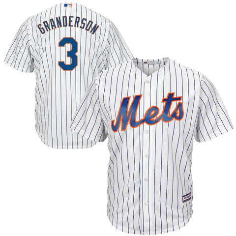 Curtis Granderson New York Mets Majestic Official Cool Base Player Jersey - White 2019