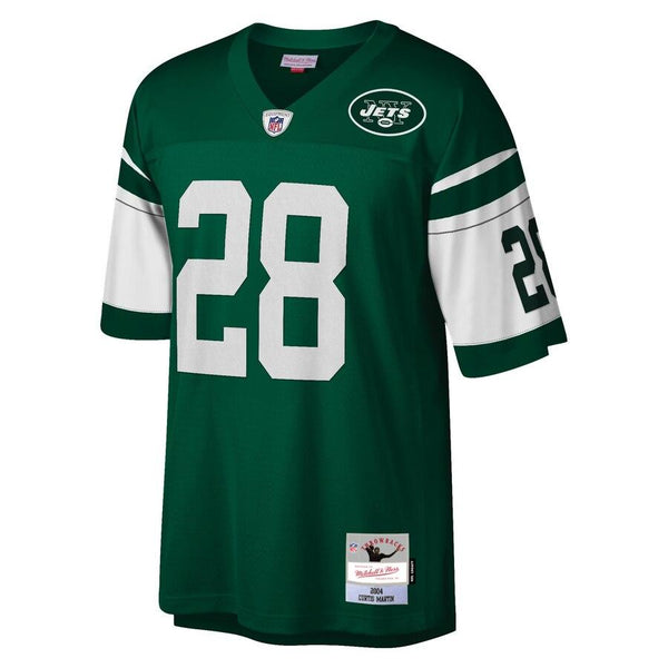 Curtis Martin New York Jets Mitchell &amp; Ness 2004 Retired Player Replica Jersey - Green 2019
