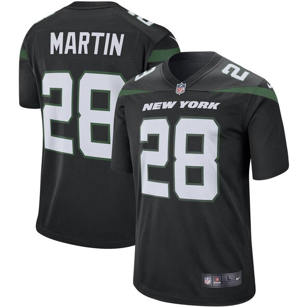 Curtis Martin New York Jets Retired Player Game Jersey – Stealth Black 2019