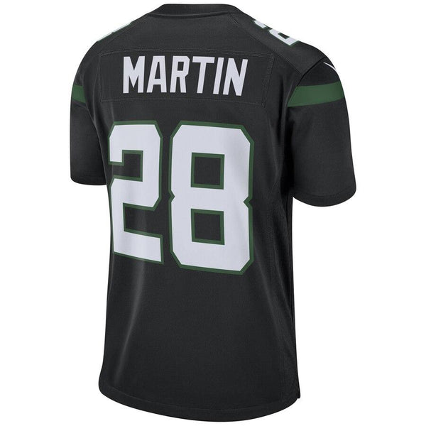 Curtis Martin New York Jets Retired Player Game Jersey – Stealth Black 2019