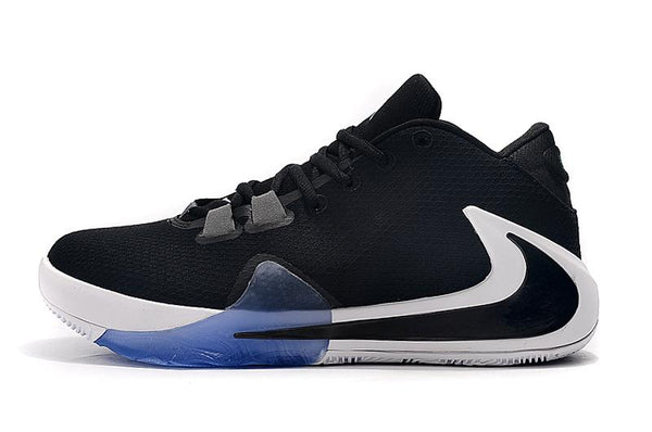 Nike Zoom Freak 1 Black White Basketball Sneaker Shoes Sale Size US 7,8,8.5,9.5,10,11,12