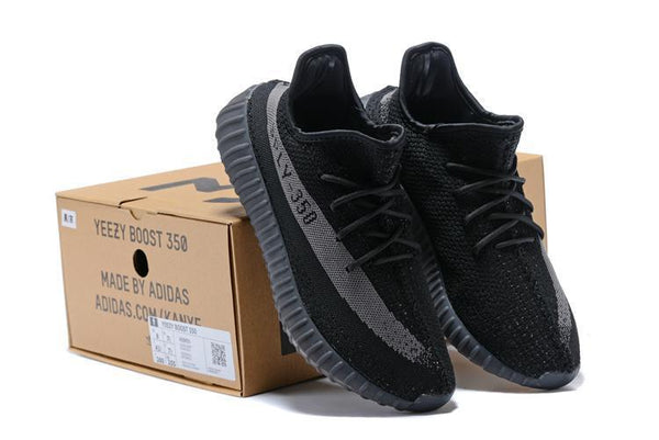 Adidas YEEZY BOOST 350 V2 'Black Grey' Shoes Men Women Sneaker Sale All Size US 7-11