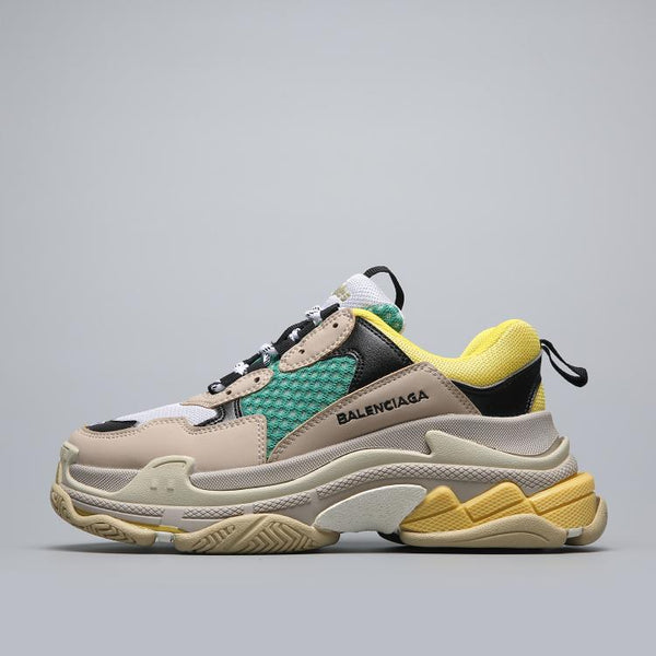 Balenciaga Triple S Trainer 2.0 'Green Yellow'  Shoes Sneaker Sale Men Women Size 35-45