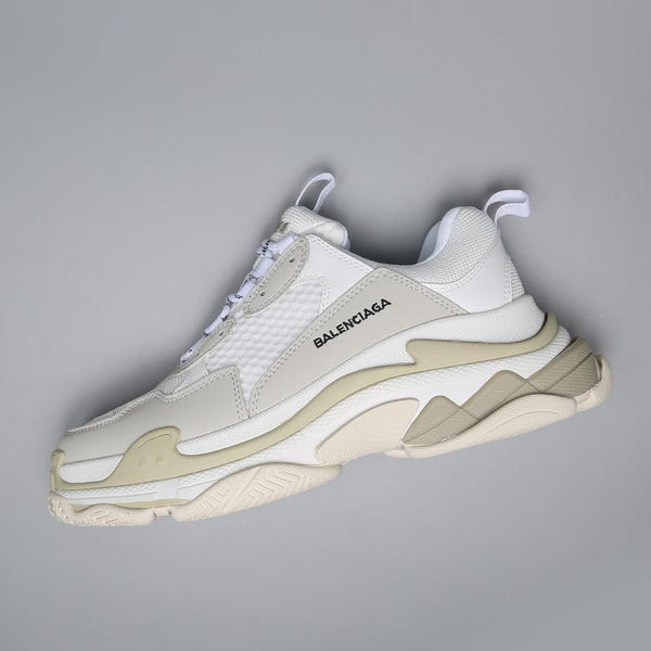 Balenciaga Triple S Trainer 'White Tan' Shoes Sneaker Sale Men Women Size 35-45