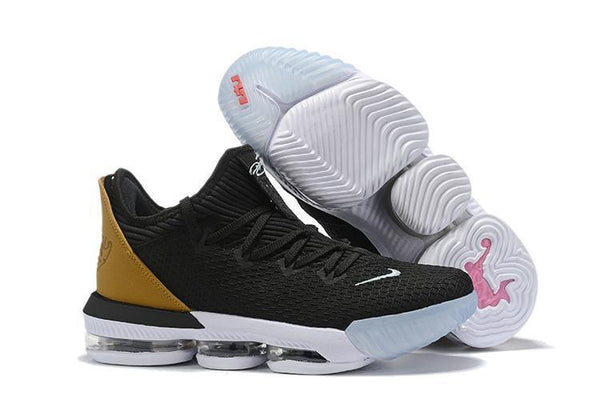Nike Lebron XVI 16 Low 'Soundtrack' Black Brown Men Shoes Sale Size US7,8,8.5,9,10,11,12
