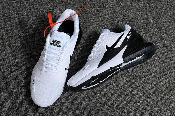 Nike Air Max 270 Black White Sneaker Shoes Sale Men Women Size 5.5 - 11