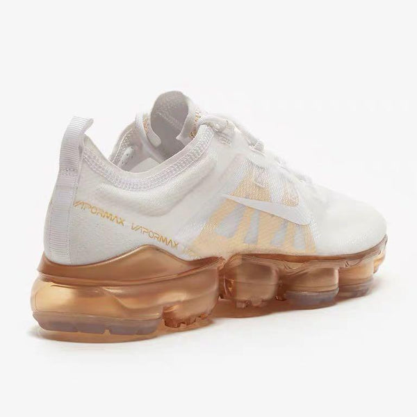 Nike Air Vapormax 2019  'White Gold' Shoes Sneakers Men Women Sale Size US 7, 8, 8.5, 9, 10, 11