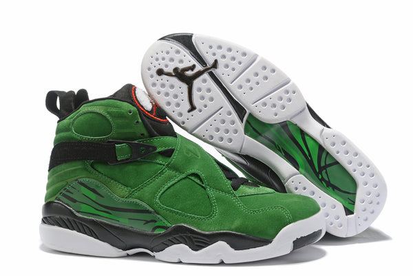Nike Air Jordan 8 Retro 'Green Black' Sneaker Shoes Sale Men Size 8-13