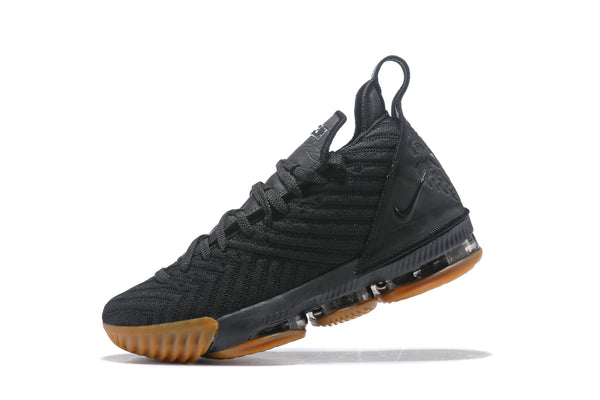 Nike Lebron XVI 16 EP Black Raw Rubber Men Shoes Sale Size US7,8,8.5,9,10,11,12