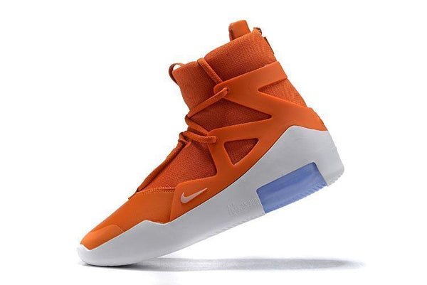 Nike Air Jordan Fear Of God 1 Orange White Blue Men Shoes Sale Basketball  Size US 7-13