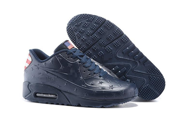 Nike Air Max 90 'Independence Day Midnight Navy' Shoes Sneaker Sale Men Size US 7, 8, 8.5, 9, 10, 11