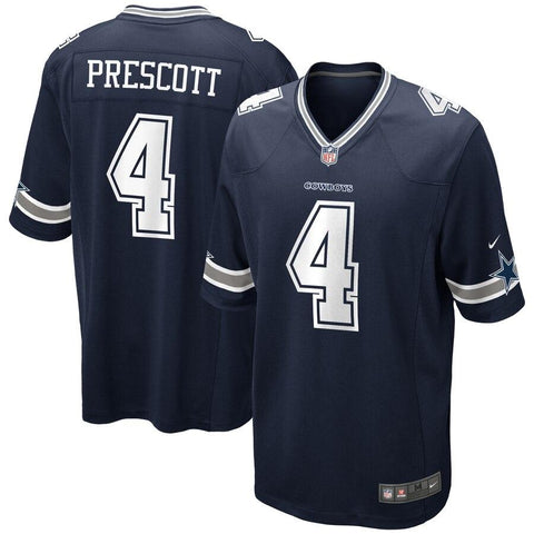 Dak Prescott Dallas Cowboys Youth Game Jersey - Navy 2019