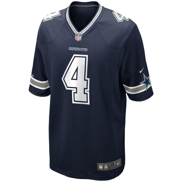 Dak Prescott Dallas Cowboys Youth Game Jersey - Navy 2019