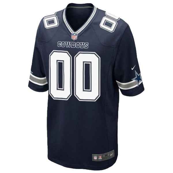 Dallas Cowboys Custom Team Color - Game Jersey – Navy 2019