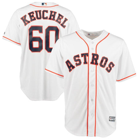 Dallas Keuchel Houston Astros Majestic Cool Base Player Jersey - White 2019