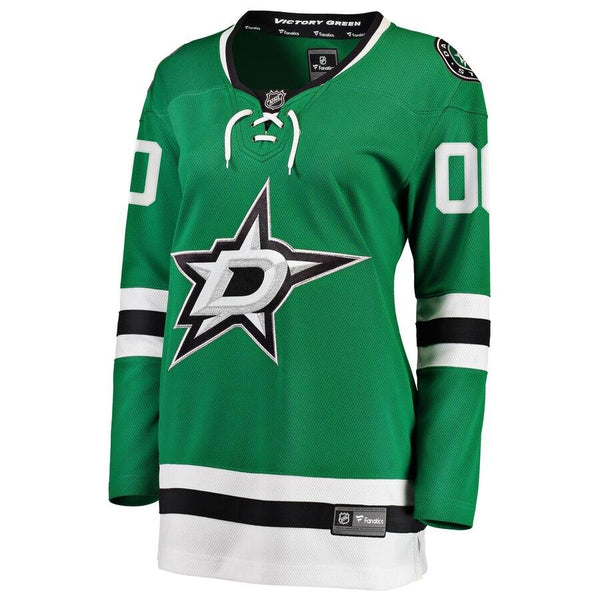 Dallas Stars Women's Home Breakaway Custom Jersey - Green 2019