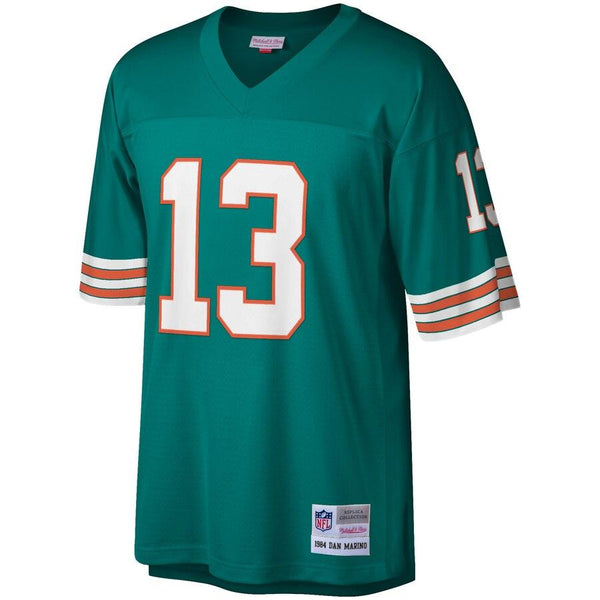 Dan Marino Miami Dolphins Mitchell &amp; Ness Retired Player Vintage Replica Jersey - Aqua 2019