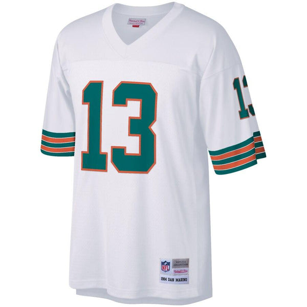 Dan Marino Miami Dolphins Mitchell &amp; Ness Retired Player Vintage Replica Jersey - White 2019