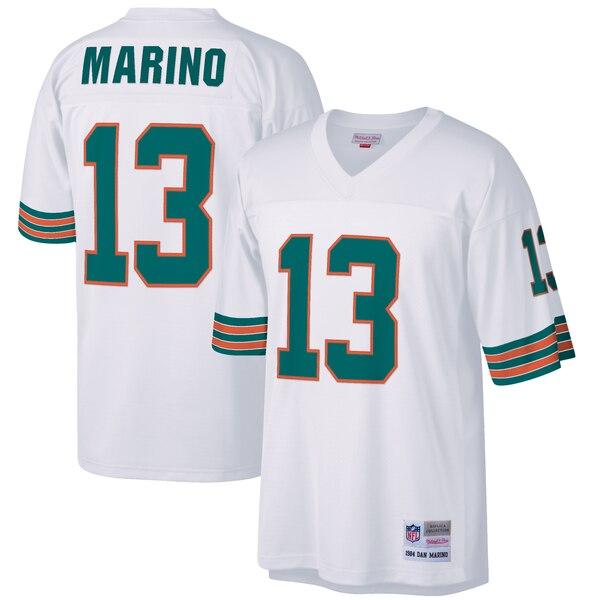 Dan Marino Miami Dolphins Mitchell &amp; Ness Retired Player Vintage Replica Jersey - White 2019