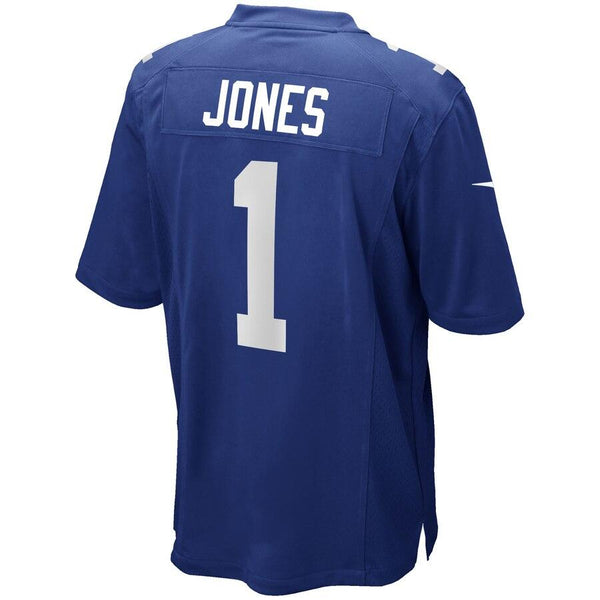 Daniel Jones New York Giants 2019 NFL Draft First Round Pick No. 1 Game Jersey – Royal 2019