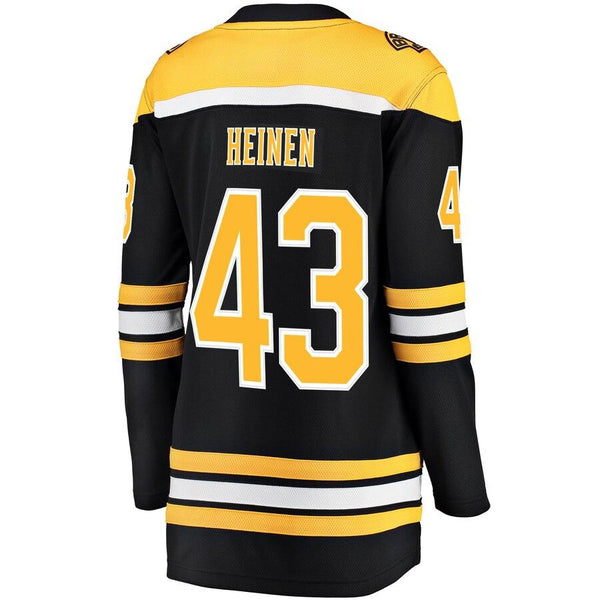 Danton Heinen Boston Bruins Women's Breakaway Player Jersey - Black 2019
