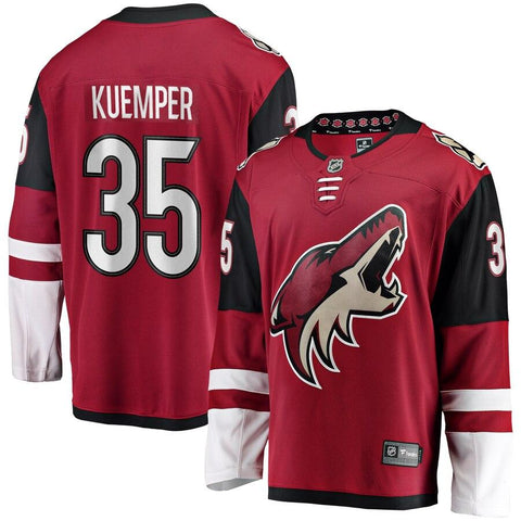 Darcy Kuemper Arizona Coyotes Breakaway Player Jersey – Garnet 2019