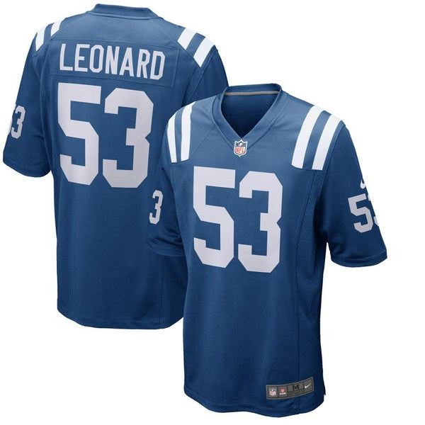 Darius Leonard Indianapolis Colts Player Game Jersey – Royal 2019
