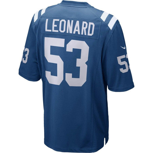 Darius Leonard Indianapolis Colts Player Game Jersey – Royal 2019