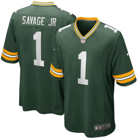 Darnell Savage Jr. Green Bay Packers 2019 NFL Draft First Round Pick Game Jersey – Green 2019
